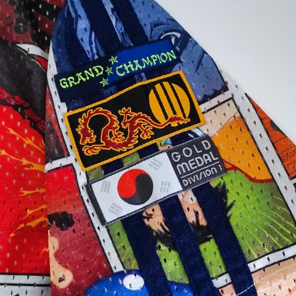 Adidas Dragon Grand Champion anime jersey boys L multi-colour graphic design - Picture 6 of 13